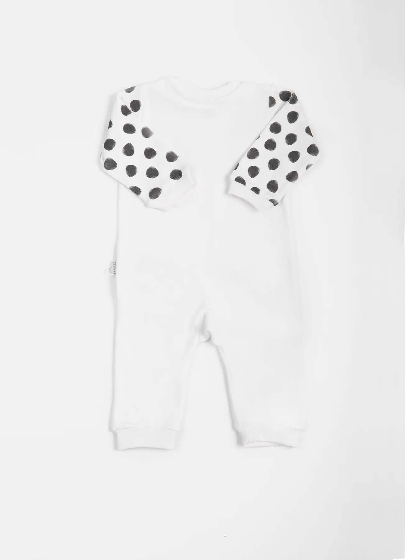 Organisk Panda Zip-Up Jumpsuit